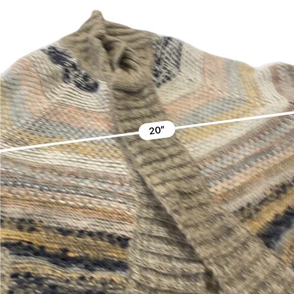ELLEN REYES Cozy Multicolor Knit Cardigan Sweater Size medium - Picture 5 of 8